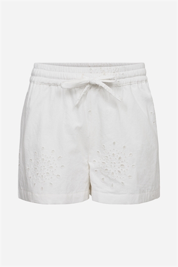Sofie Schnoor Shorts med broderi - Snövit